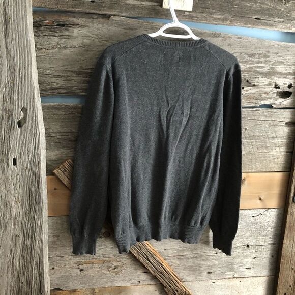 𝅺roots 73 Size XS Grey V-neck sweater - Picture 3 of 6